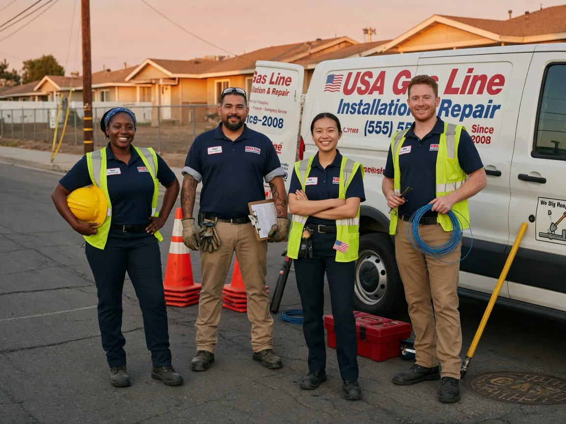 Gas Line Installation company in Rural Ridge, PA